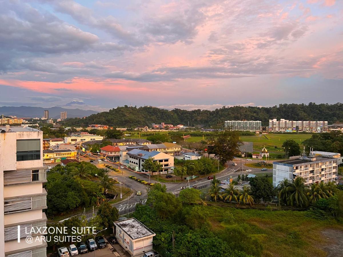 Arusuites Tanjung Aru Kota Kinabalu - Laxzone Suite Exterior foto